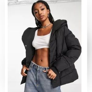 Noisy May puffer jacket BLACK MEDIUM